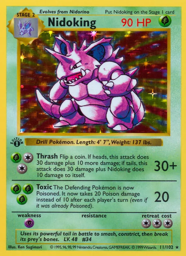 Nidoking #11/102
