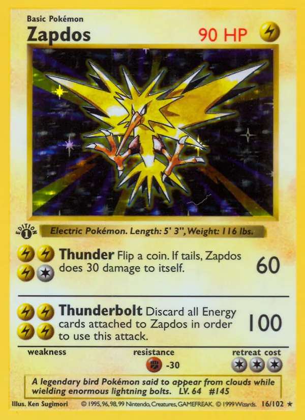 Zapdos #16/102