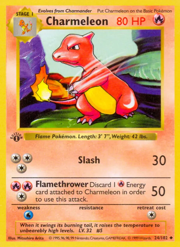 Charmeleon #24/102