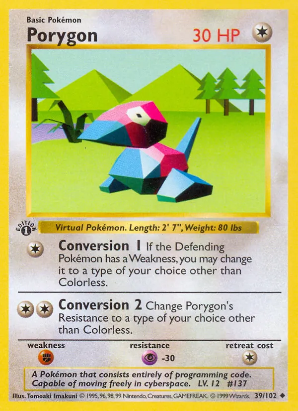 Porygon #39/102