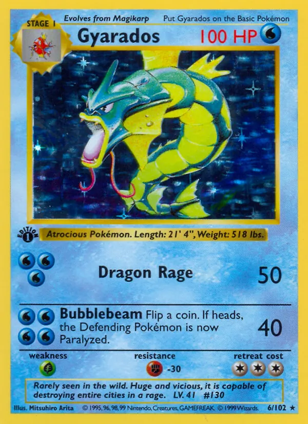 Gyarados #6/102