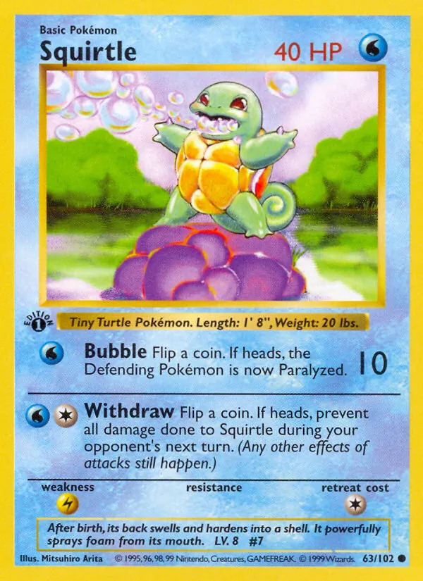 Squirtle #63/102