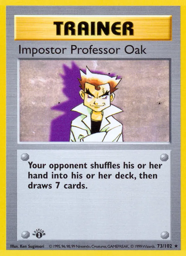 Impostor Professor Oak #73/102