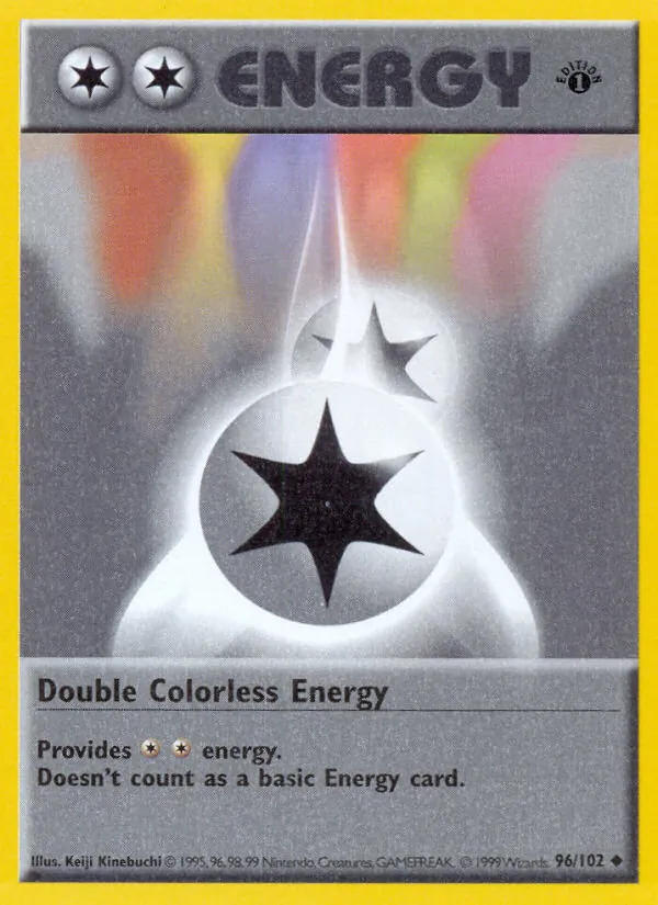 Double Colorless Energy #96/102