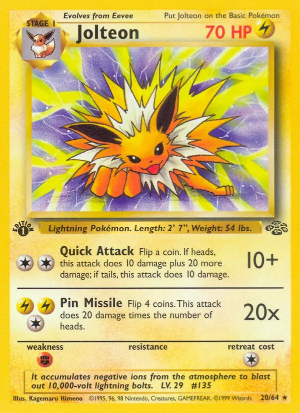 Jolteon #20/64