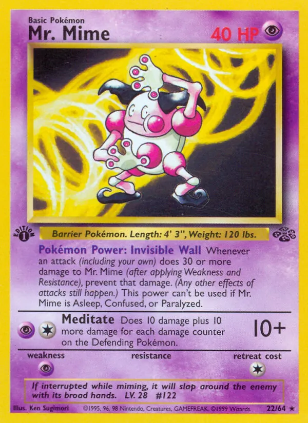 Mr. Mime #22/64