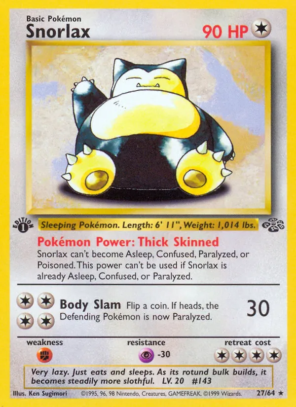Snorlax #27/64