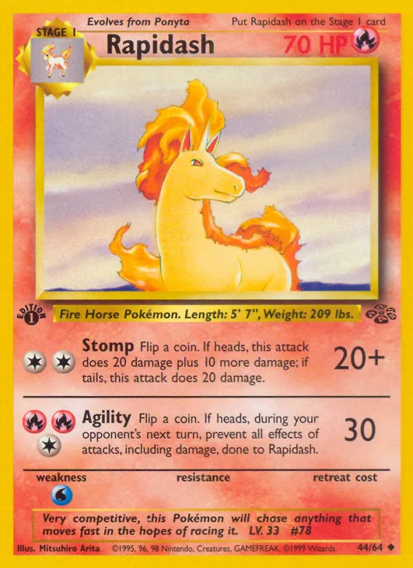 Rapidash #44/64