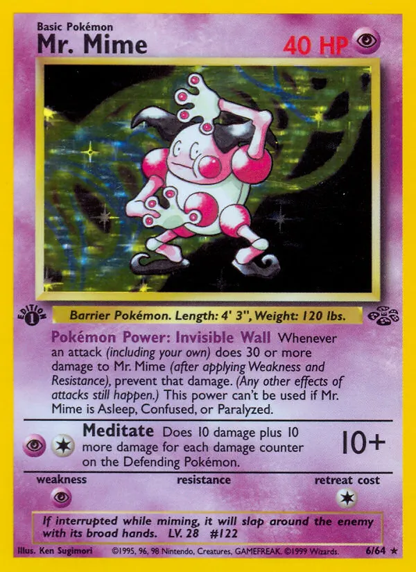 Mr. Mime #6/64