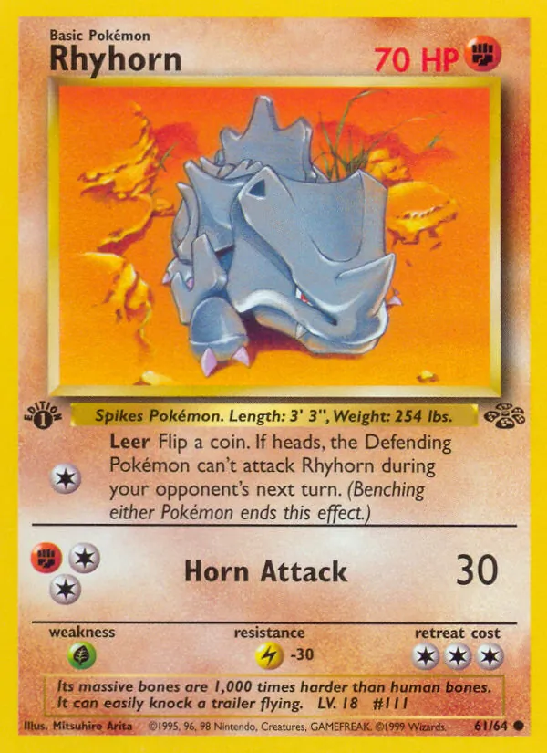 Rhyhorn #61/64