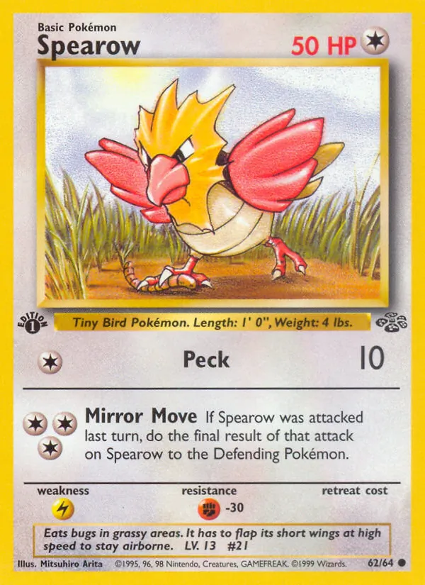Spearow #62/64