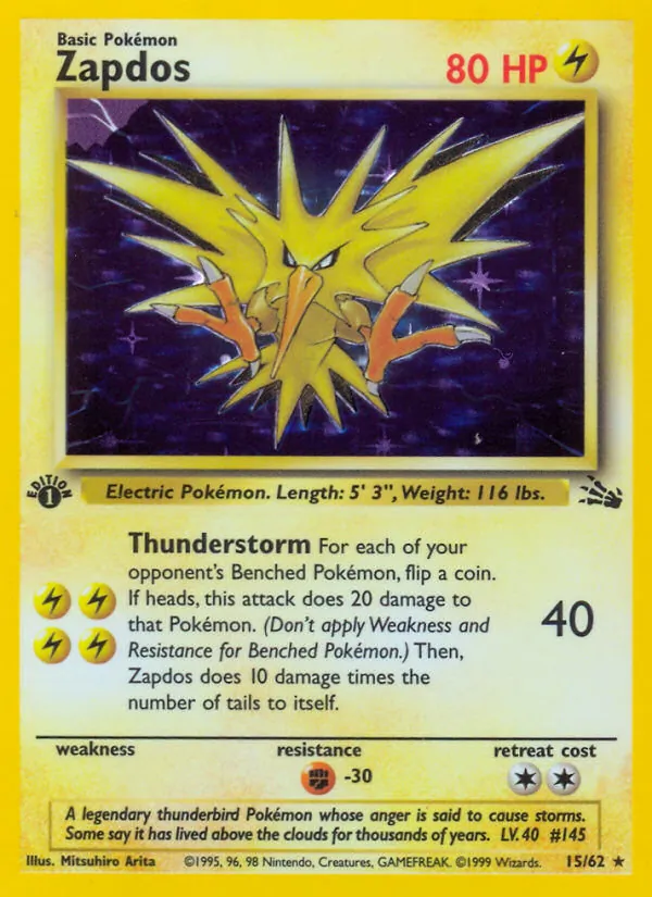 Zapdos #15/62