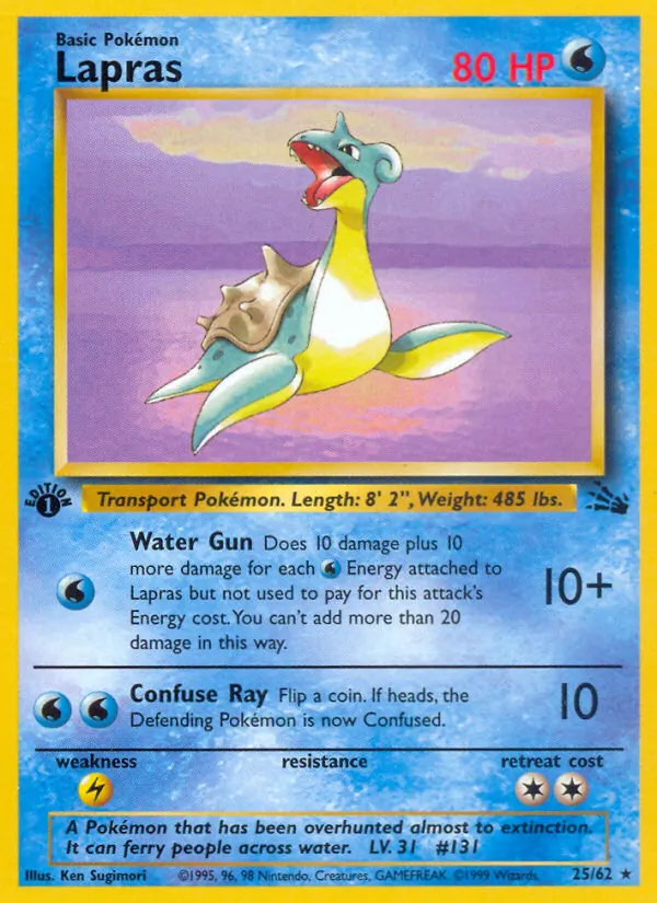 Lapras #25/62