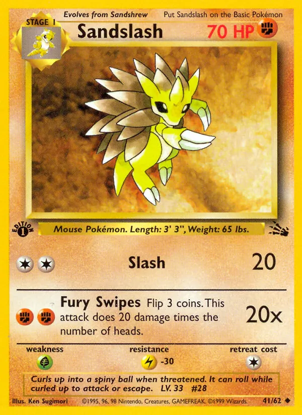 Sandslash #41/62