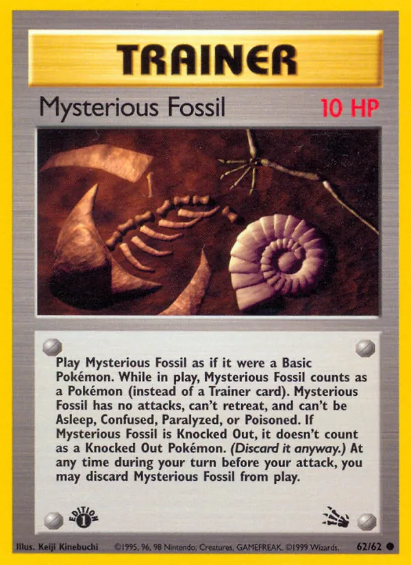 Mysterious Fossil #62/62
