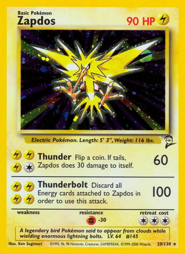 Zapdos #20/130