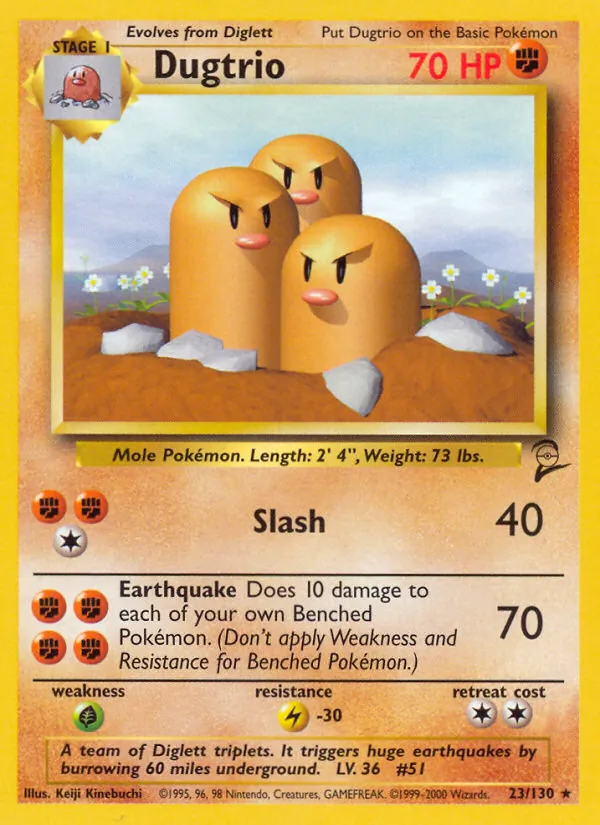 Dugtrio #23/130
