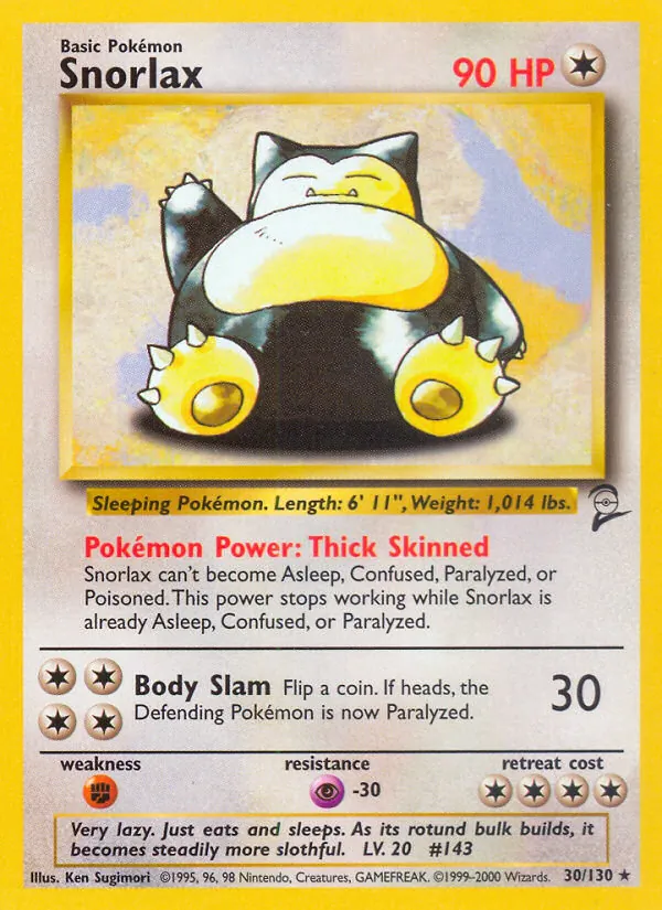 Snorlax #30/130