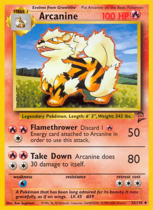 Arcanine #33/130
