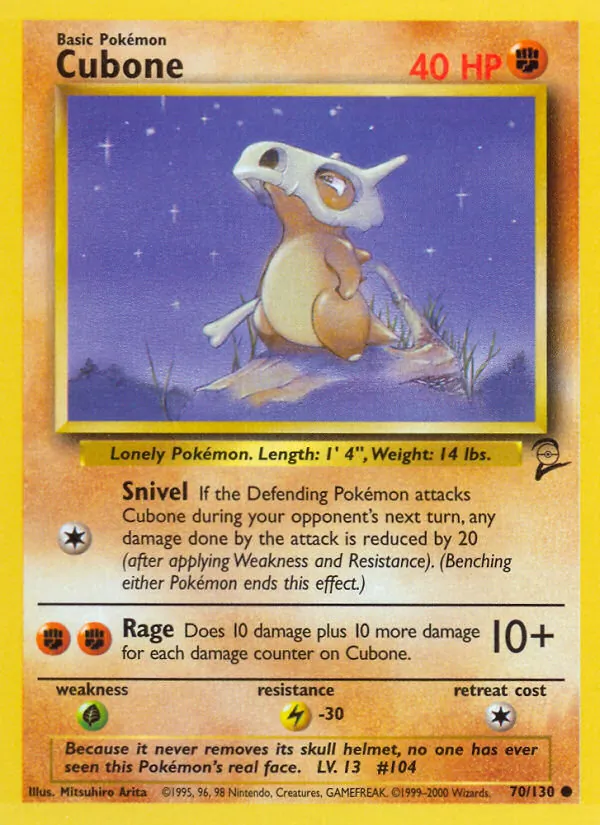 Cubone #70/130