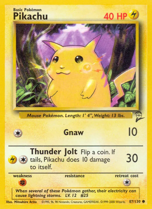 Pikachu #87/130