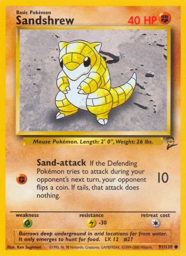 Sandshrew #91/130