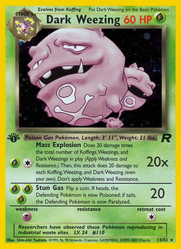 Dark Weezing #14/82
