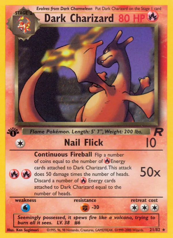 Dark Charizard #21/82