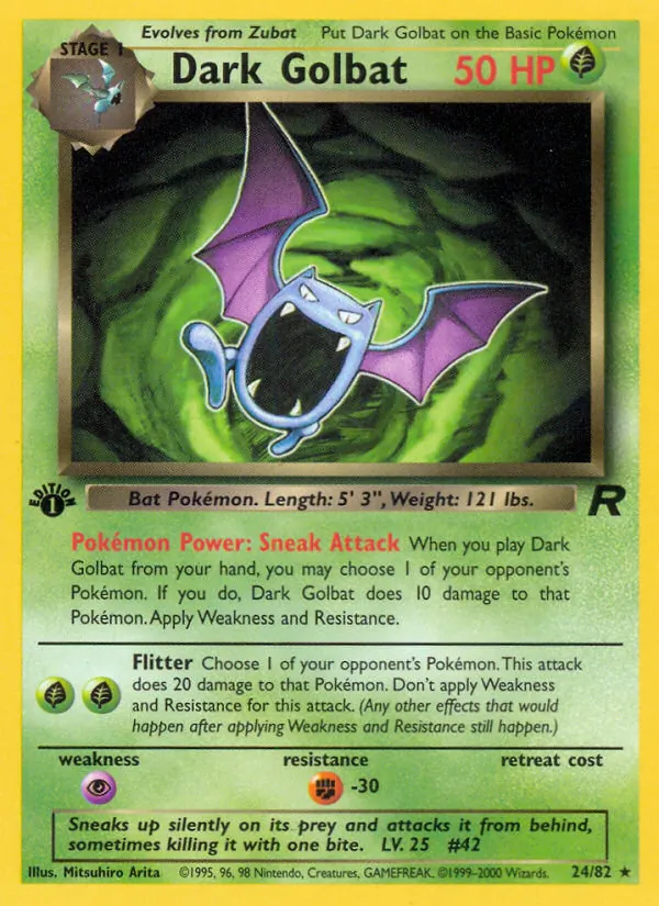 Dark Golbat #24/82