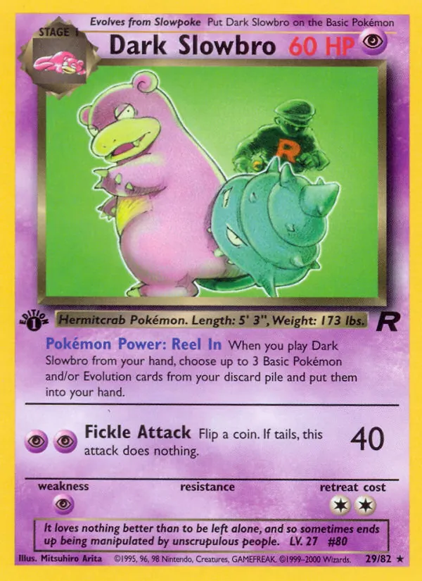 Dark Slowbro #29/82