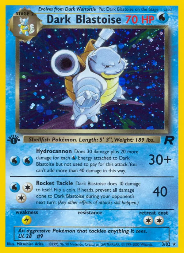 Dark Blastoise #3/82