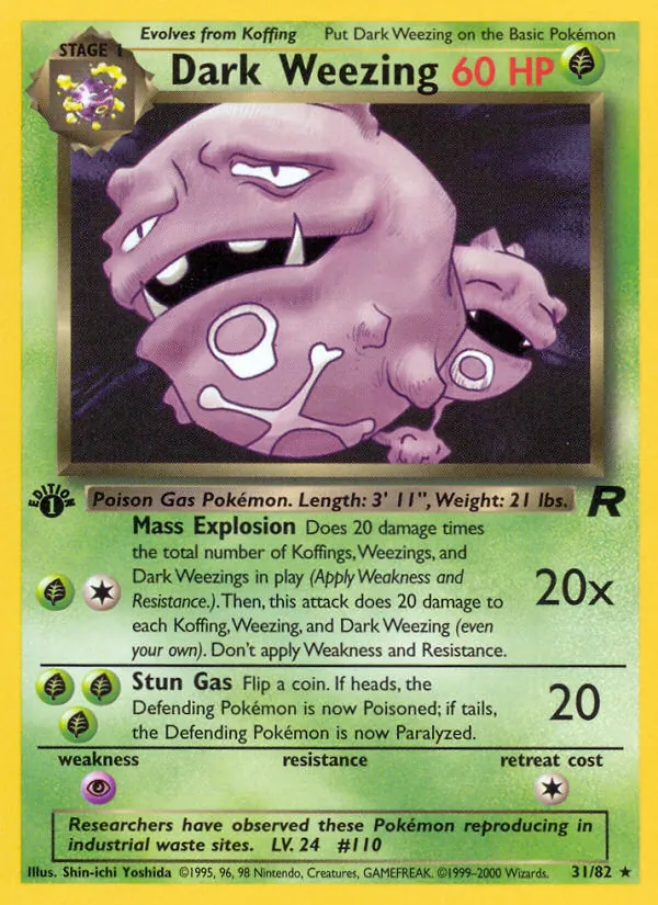 Dark Weezing #31/82