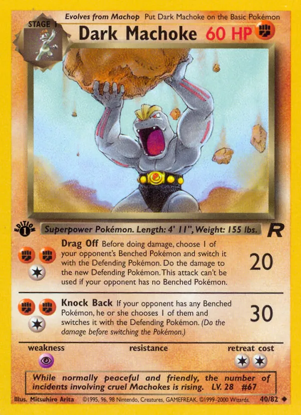 Dark Machoke #40/82