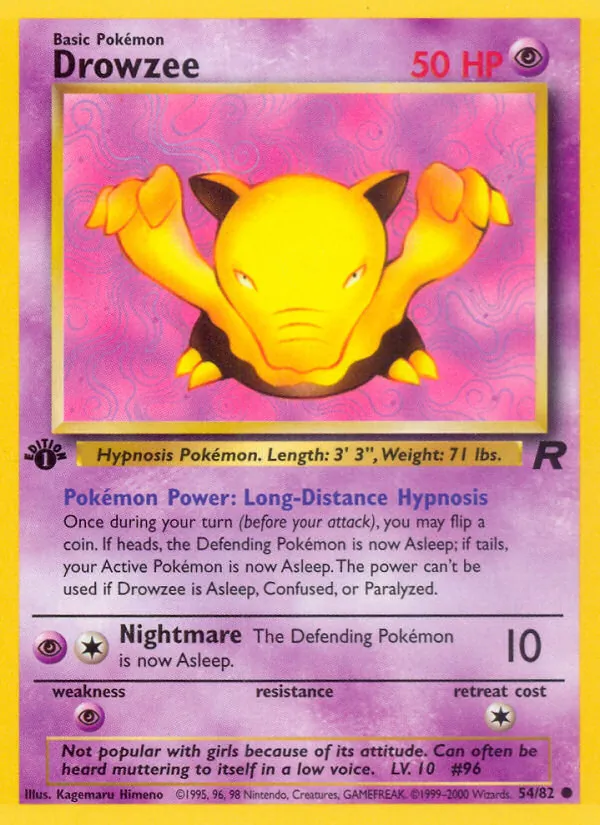 Drowzee #54/82