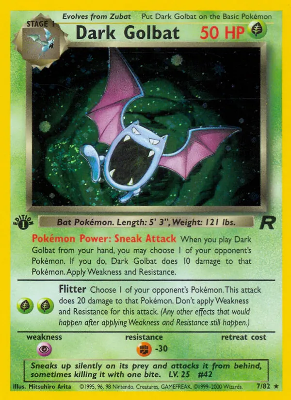 Dark Golbat #7/82