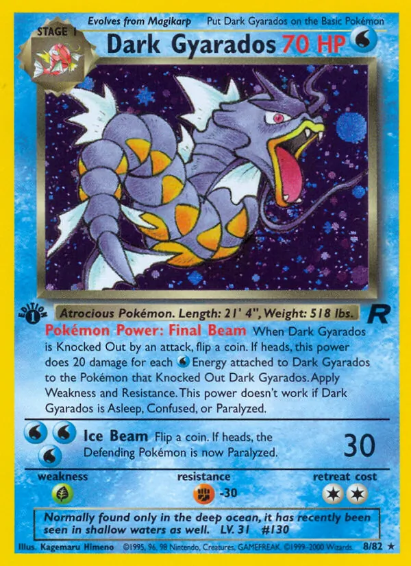 Dark Gyarados #8/82