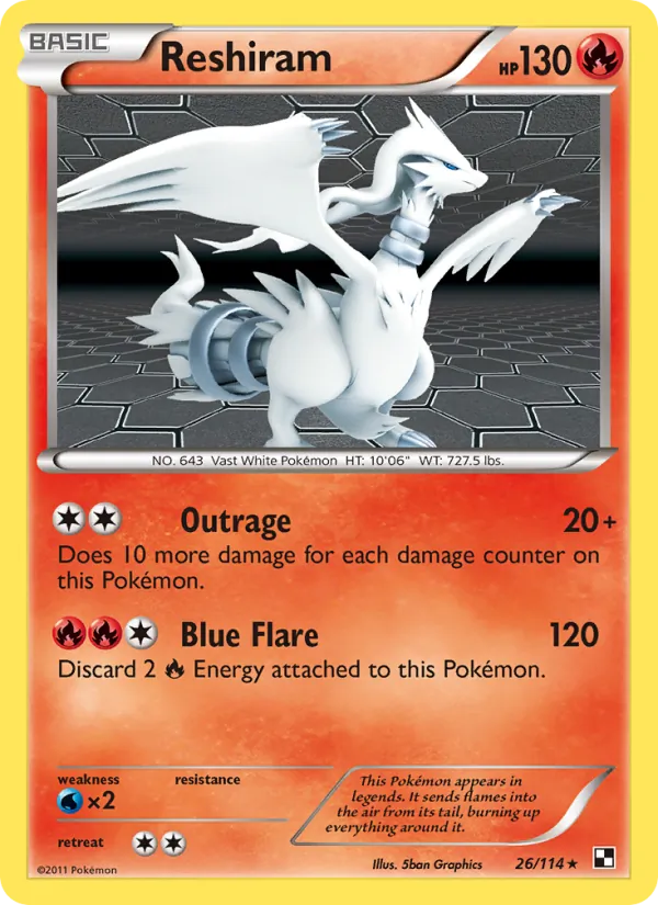 Reshiram #26/114