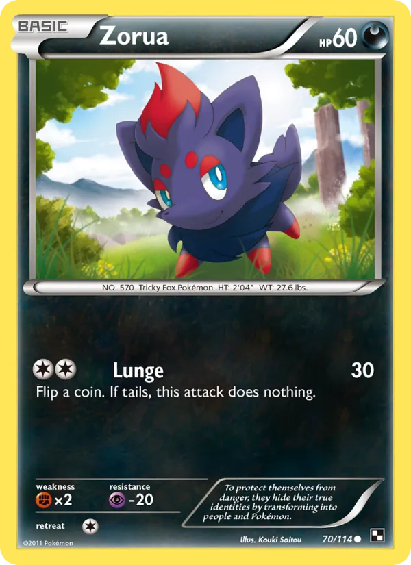 Zorua #70/114