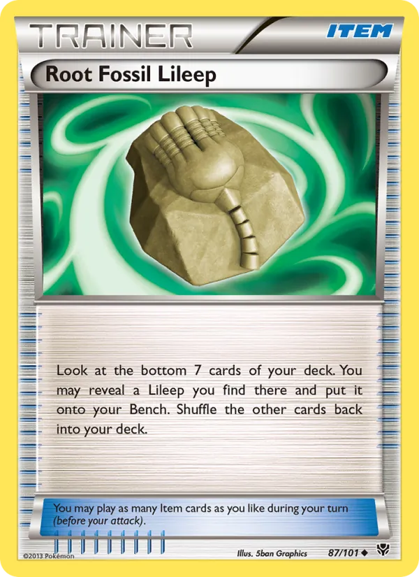 Root Fossil Lileep #87/101