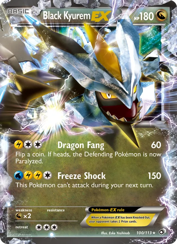 Black Kyurem-EX #100/113