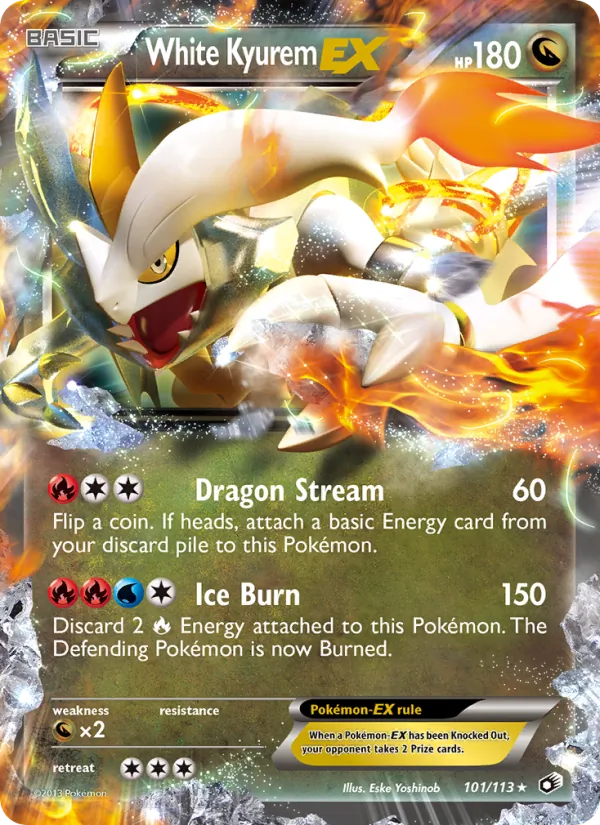 White Kyurem-EX #101/113