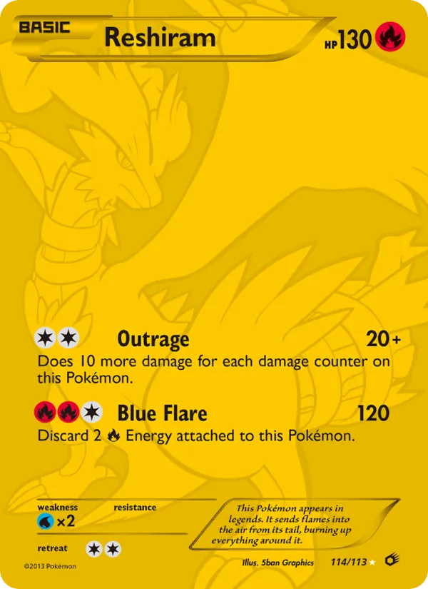 Reshiram #114/113