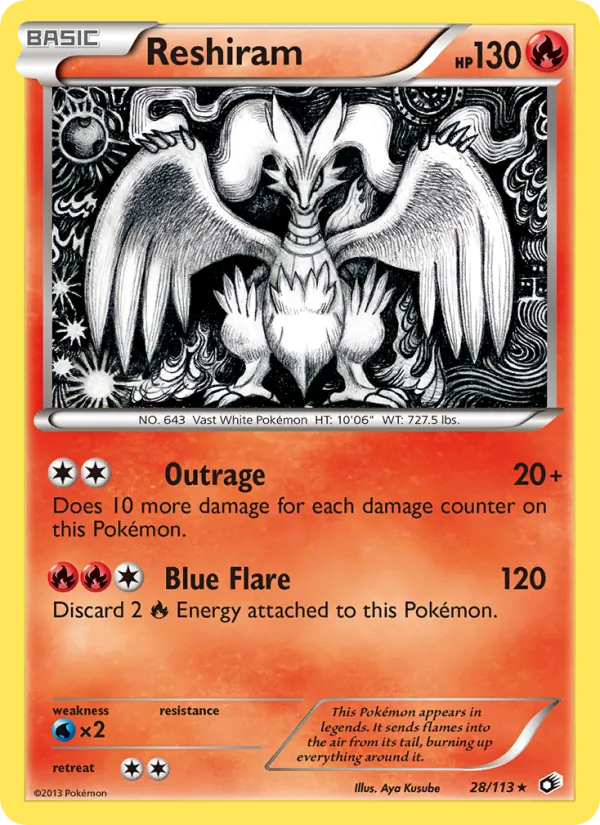 Reshiram #28/113