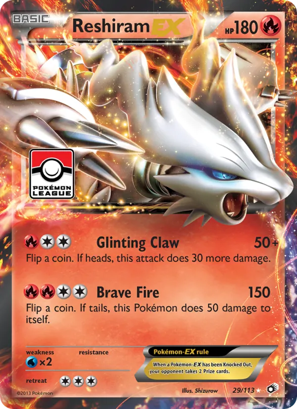 Reshiram-EX #29/113
