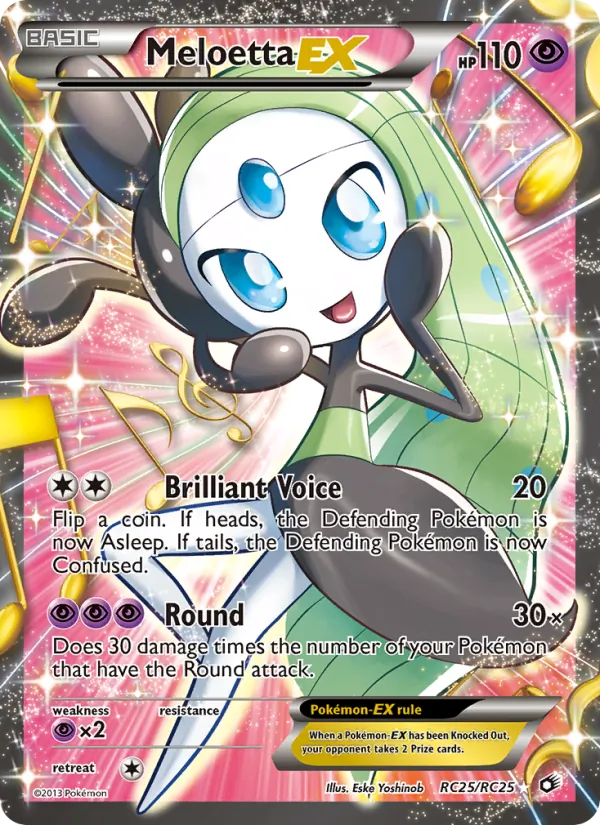 Meloetta-EX RC25