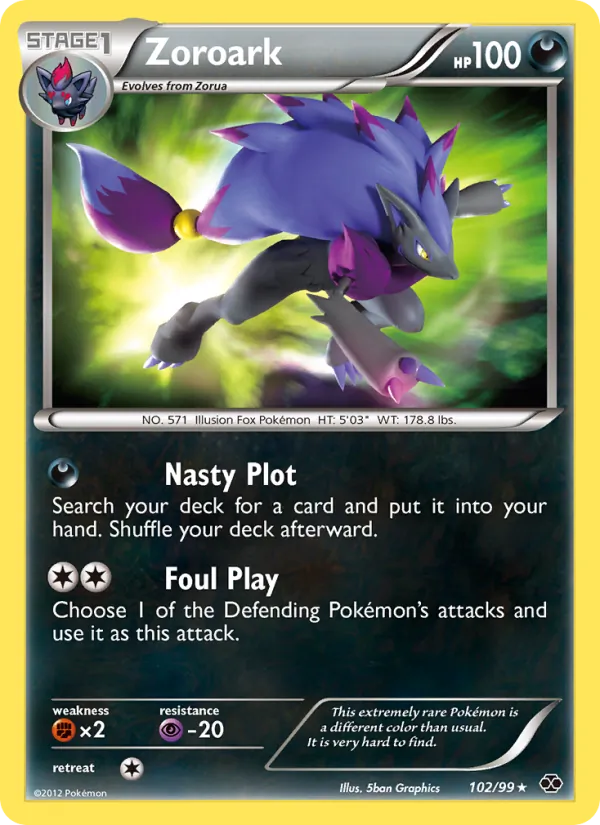 Zoroark #102/99