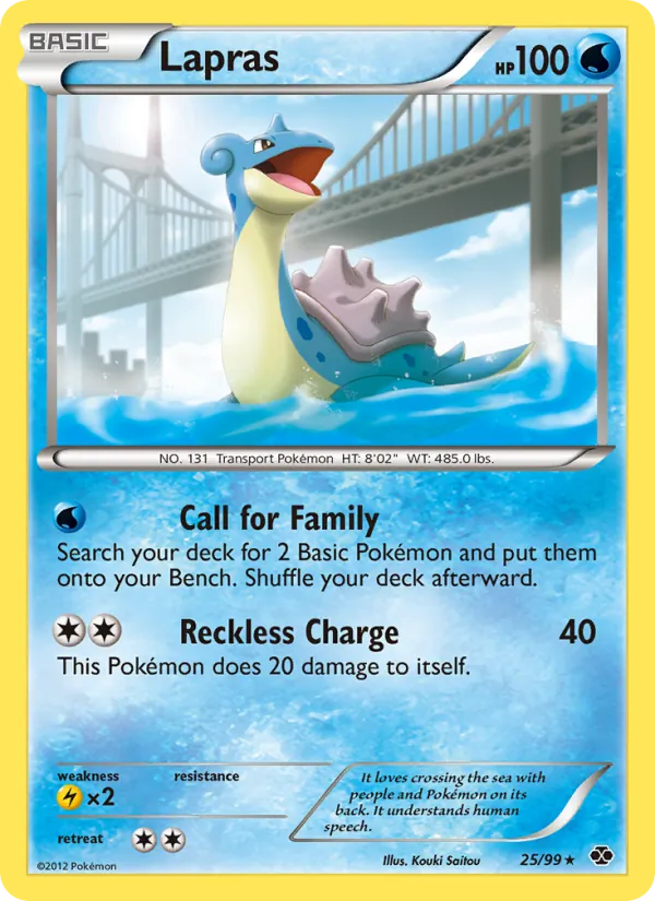 Lapras #25/99