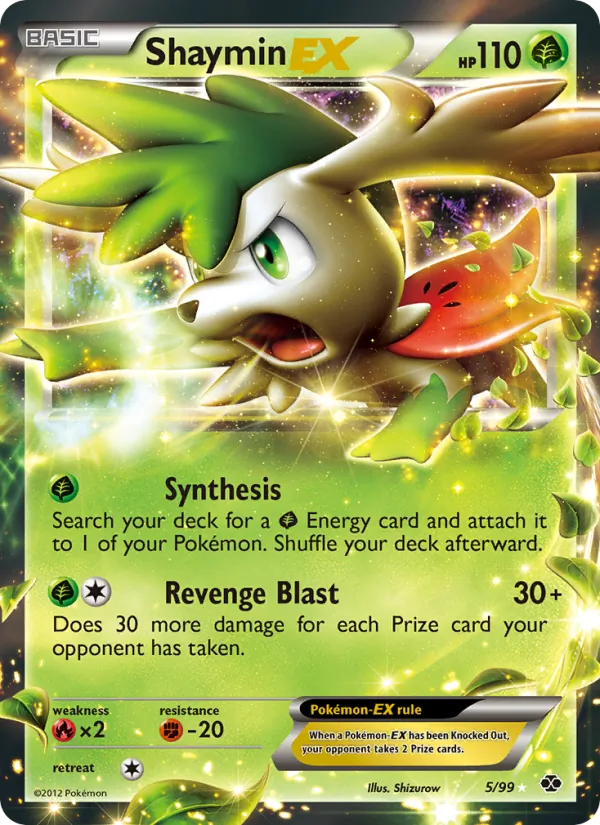 Shaymin-EX #5/99