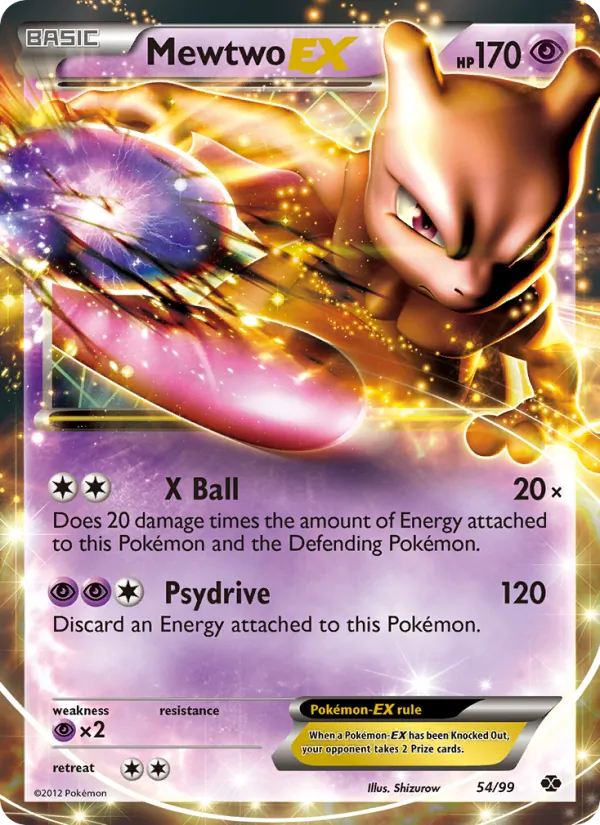 Mewtwo-EX #54/99