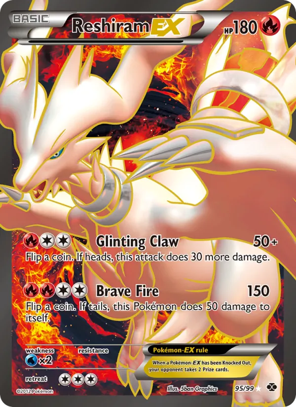 Reshiram-EX #95/99